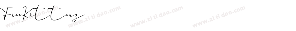 FreeKittenz字体转换