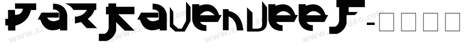 ParkAvenueEF字体转换