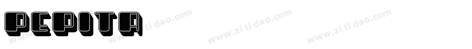 Pepita字体转换