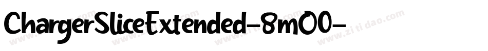 ChargerSliceExtended-8mO0字体转换