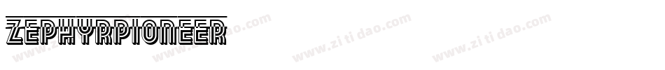 ZephyrPioneer字体转换