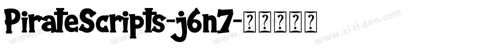 PirateScripts-j6n7字体转换