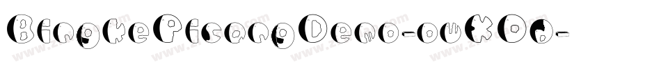 BingkePisangDemo-owXOd字体转换