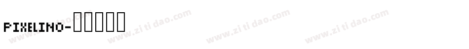 pixelino字体转换