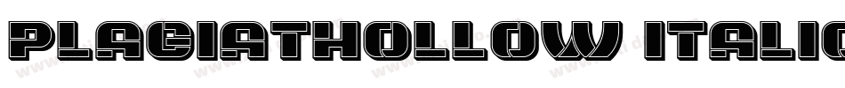 PlagiatHollow-Italic字体转换 PlagiatHollow-Italic字体转换