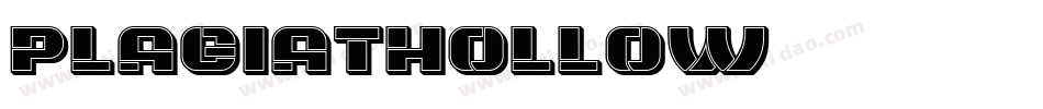 PlagiatHollow字体转换