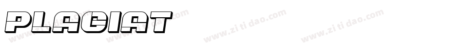 Plagiat字体转换