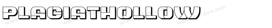 PlagiatHollow字体转换