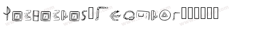 Pochoclos-Regular字体转换