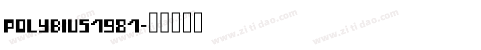 Polybius1981字体转换