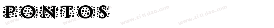 Pontos字体转换