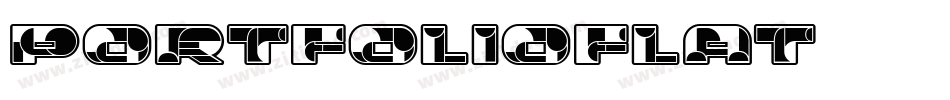 PortfolioFlat字体转换