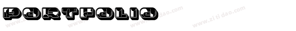 Portfolio字体转换