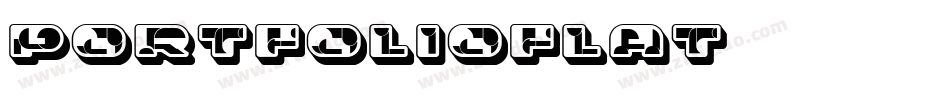 PortfolioFlat字体转换