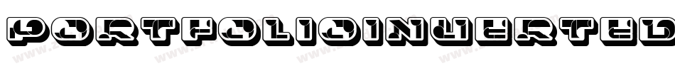 PortfolioInverted字体转换