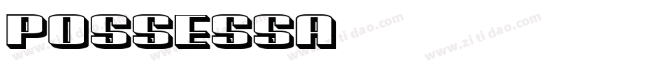 Possessa字体转换