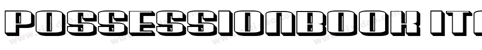 PossessionBook-Italic字体转换 PossessionBook-Italic字体转换
