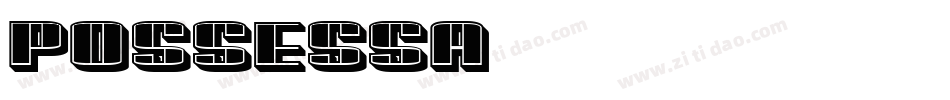 Possessa字体转换