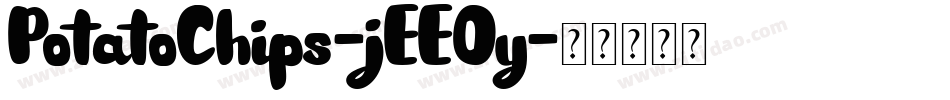 PotatoChips-jEEOy字体转换