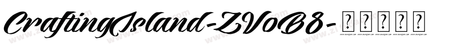CraftingIsland-ZVoB8字体转换