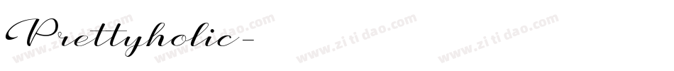 Prettyholic字体转换