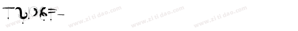 TYPEF字体转换