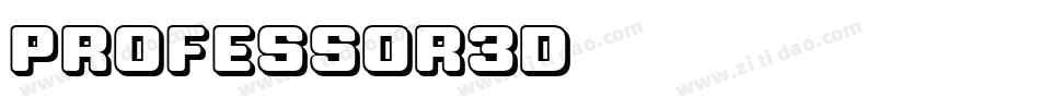 Professor3D字体转换