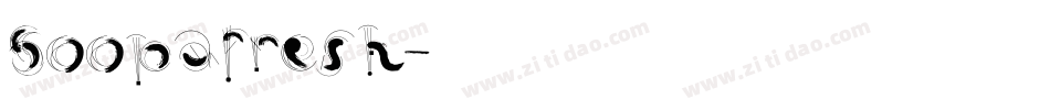 Soopafresh字体转换