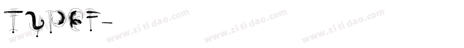 TYPEF字体转换