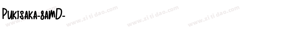 Pukisaka-8amD字体转换