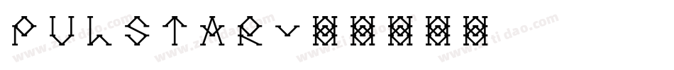 Pulstar字体转换