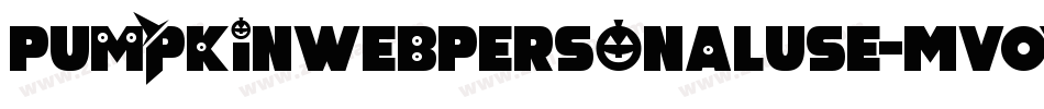 PumpkinWebPersonalUse-MVOyY字体转换