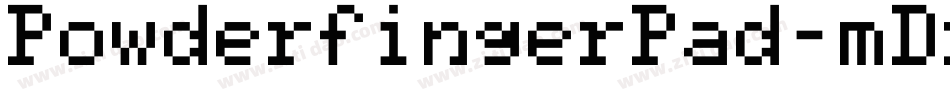PowderfingerPad-mDx字体转换