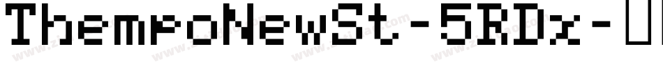 ThempoNewSt-5RDx字体转换