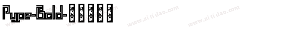 Pype-Bold字体转换