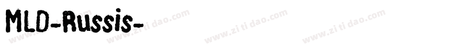 MLD-Russis字体转换