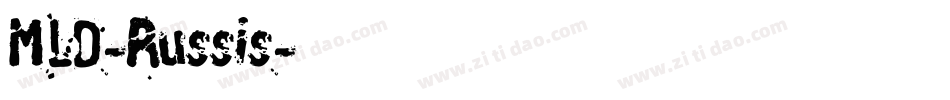 MLD-Russis字体转换