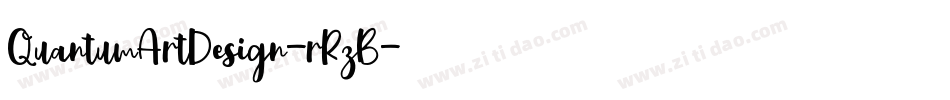 QuantumArtDesign-rRzB字体转换
