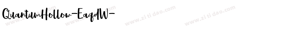 QuantumHollow-EaqdW字体转换