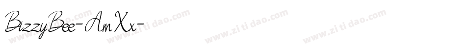 BizzyBee-AmXx字体转换