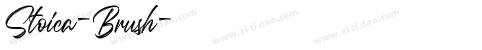 Stoica-Brush字体转换