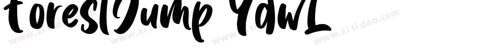 ForestJump-YdwL字体转换