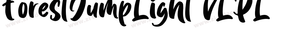 ForestJumpLight-vLPL字体转换