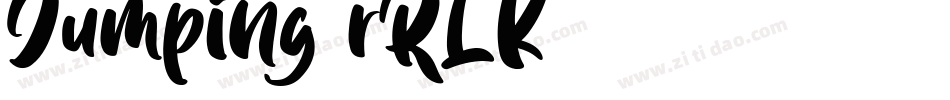Jumping-rRLK字体转换