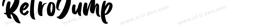 RetroJump字体转换