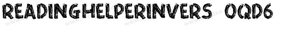 ReadinghelperInvers-OqD6字体转换