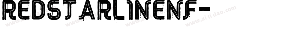 RedStarLineNF字体转换