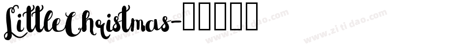 LittleChristmas字体转换