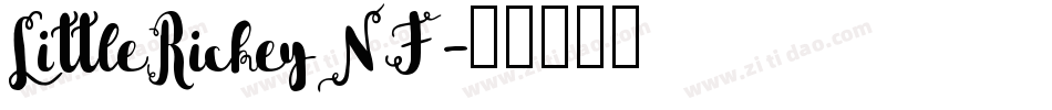 LittleRickeyNF字体转换