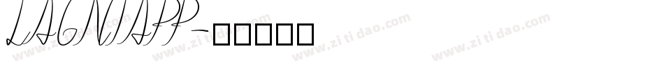 LAGNIAPP字体转换
